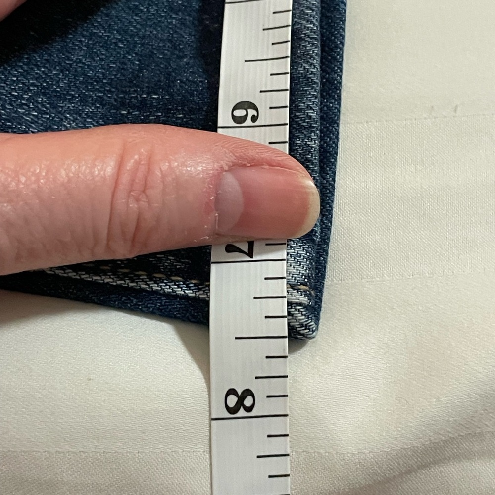 Anthropologie Pilcro And The Letterpress Parallel blue jeans size 10 medium wash - Picture 14 of 16